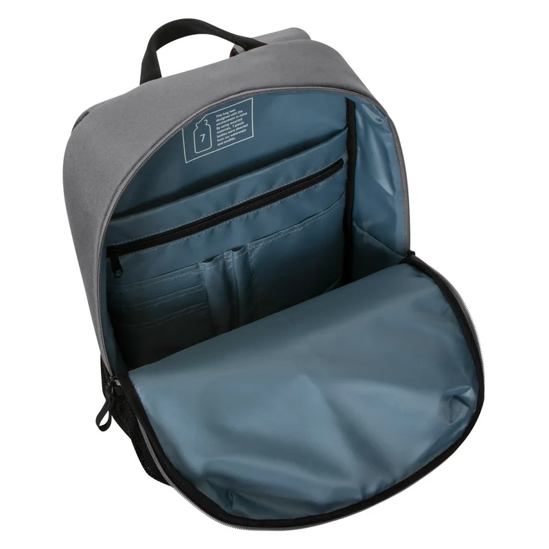 Sac à dos Campus Sagano™ EcoSmart® 16"- Noir/Gris