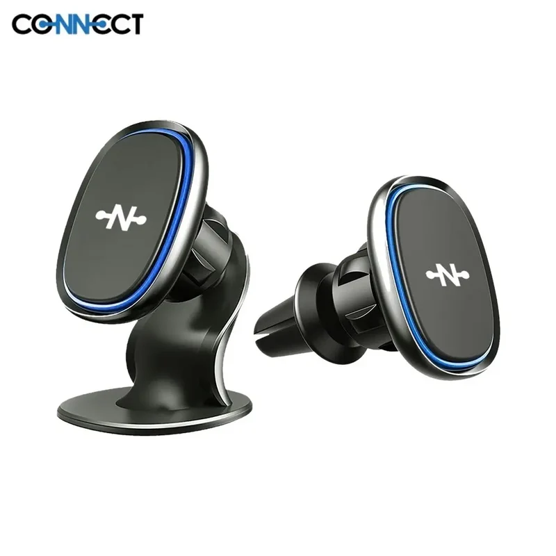 Support Smartphone Magnétique Avec 2 Fixation