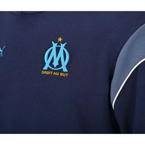 Sweat A Capuche OM Ftblarchive Bleu