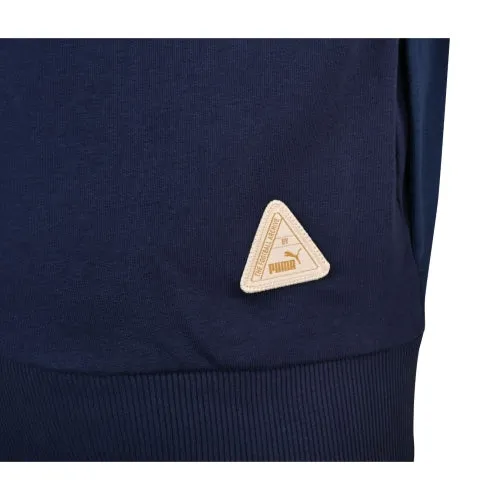 Sweat A Capuche OM Ftblarchive Bleu