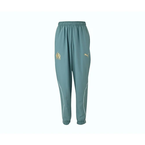 Pantalon Pre-Match OM Bleu Turquoise