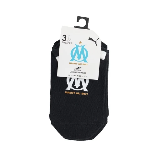 Lot De 3 Paires De Socquettes OM Noir