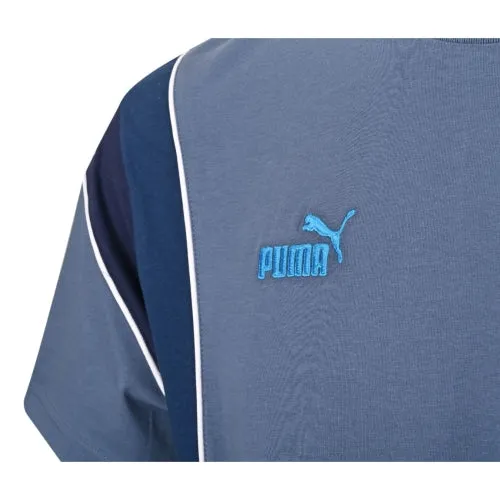 T-shirt OM Ftblarchive Bleu