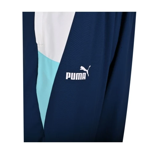 Pantalon OM Woven Bleu Turquoise