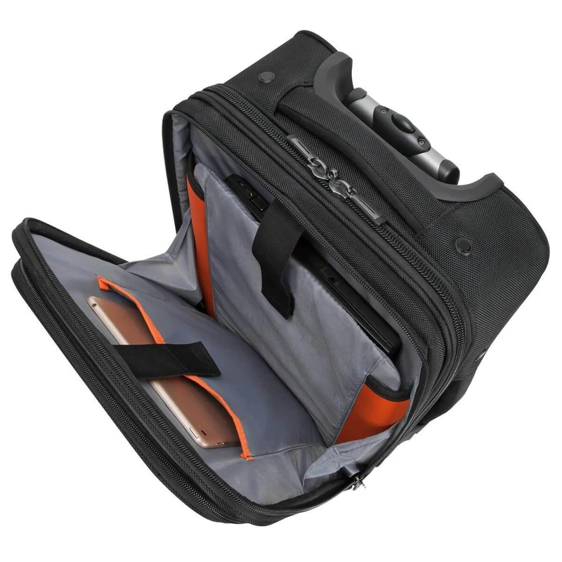 CitySmart 12-15,6" Rouleau compact sous le siège - Noir/Gris