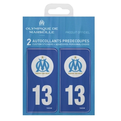 Lot De Deux Autocollants OM 13