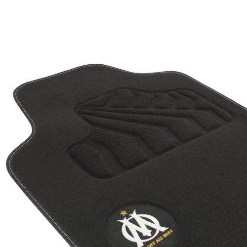 Jeu De Tapis Moquette Universel OM Noir