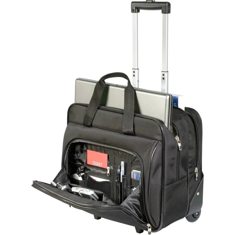 Executive Sac à roulettes pour ordinateur portable 15,6" - Noir