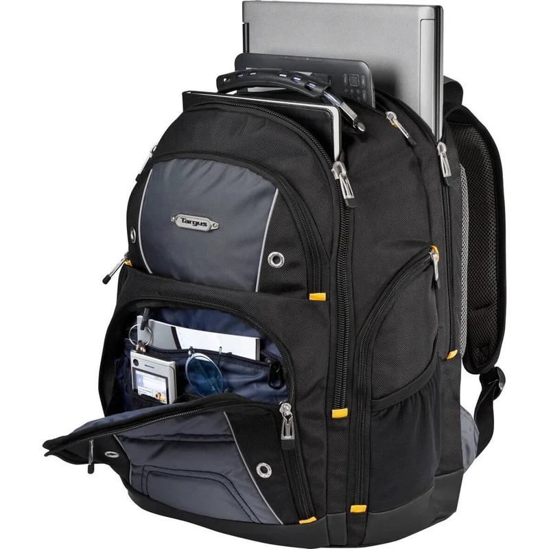 Drifter Sac à dos pour ordinateur portable taille 15,6" - Noir/Gris