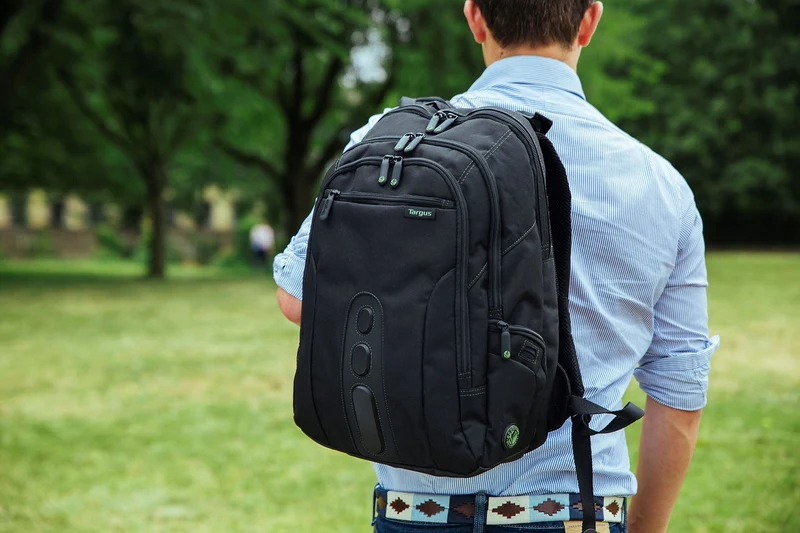 EcoSpruce Sac à dos pour ordinateur portable 15.6" - Noir