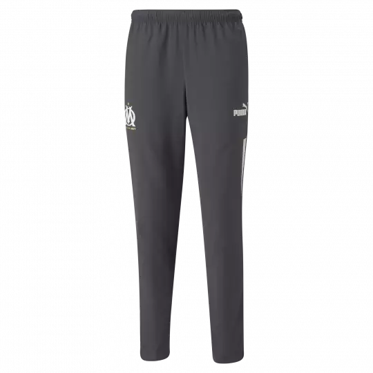 Pantalon Pré-Match OM Noir/Gris