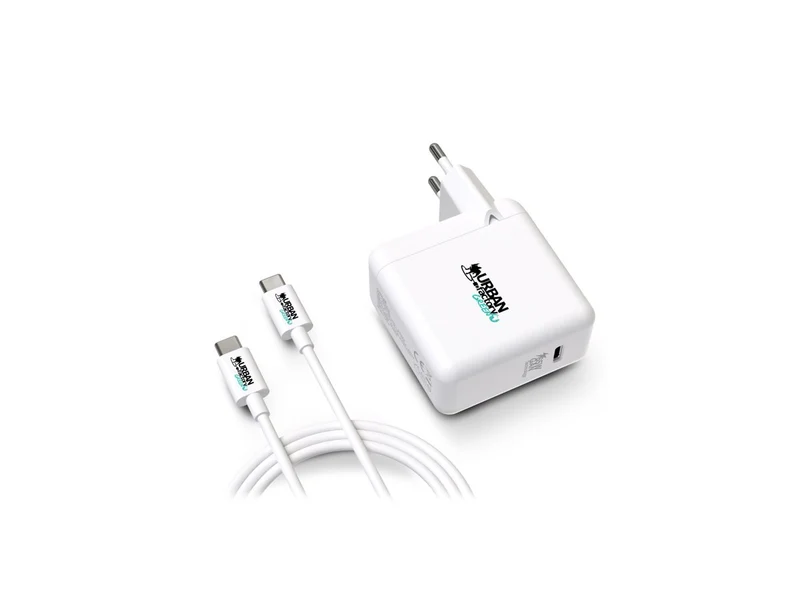 Chargeur compact 65W Blanc Urban Factory