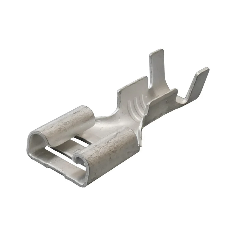 Cosses à sertir à fourche non isolées de 6.3 mm pour câble de 1.5 mm² / Lot de 100