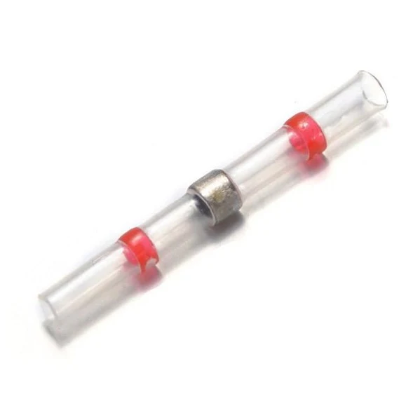 Connecteurs de fils à manchon de soudure thermorétractable rouge / Paquet de 50