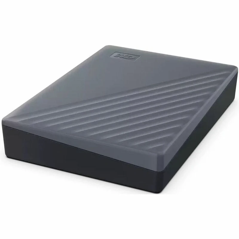Disque dur externe portable WD My Passport WDBRMD0050BGY-WESN 5 To - Gris silicone WDBRMD0050BGY-WESN
