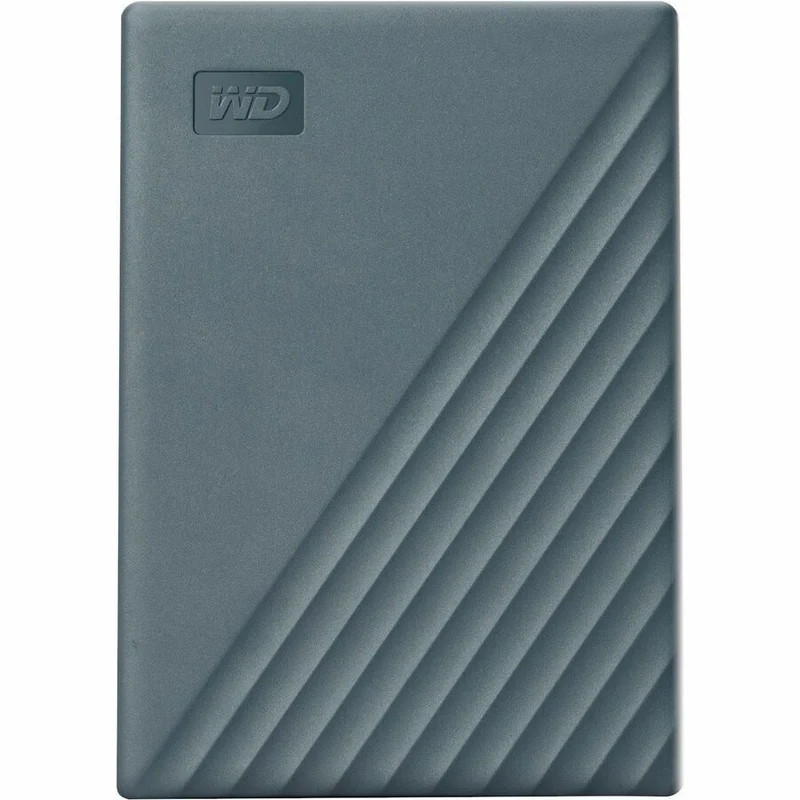 Disque dur externe portable WD My Passport WDBRMD0050BGY-WESN 5 To - Gris silicone WDBRMD0050BGY-WESN