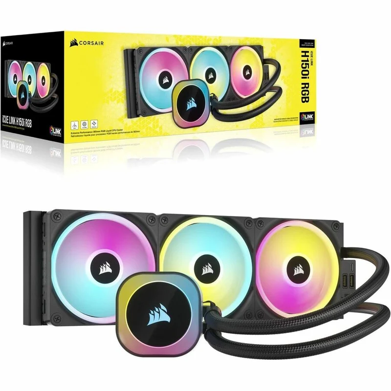 Refroidisseur liquide pour processeur Corsair iCUE LINK H150i RGB AIO CW-9061003-WW