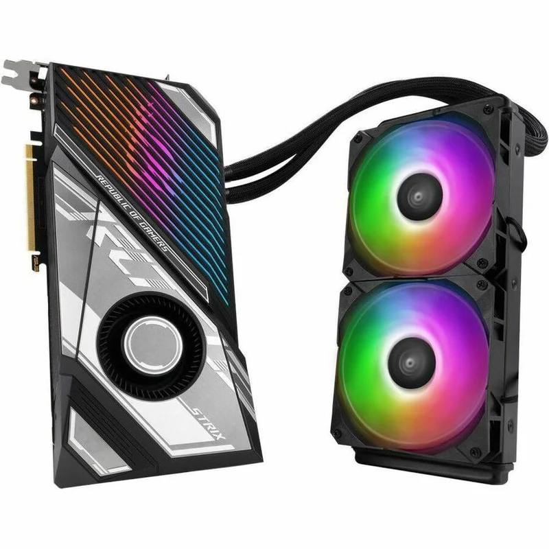 Carte graphique Asus ROG NVIDIA GeForce RTX 4090 - 24 Go GDDR6X ROGSTRIXLCRTX4090O24GGAM