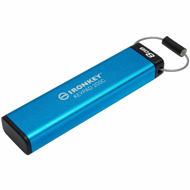 Clé USB 200 (Gen 8) Type C IronKey Keypad 3.2 1 Go IKKP200C/8 Go