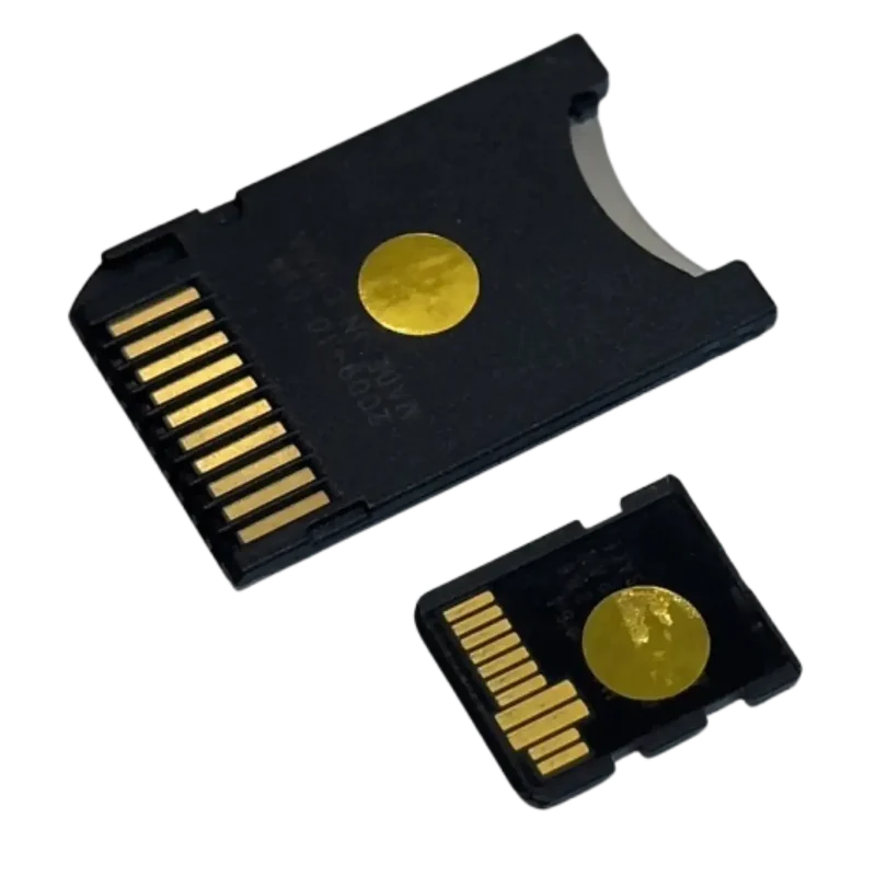 Adaptateur de carte mémoire M2 vers memory stick pro duo + carte mémoire M2 64 mo
