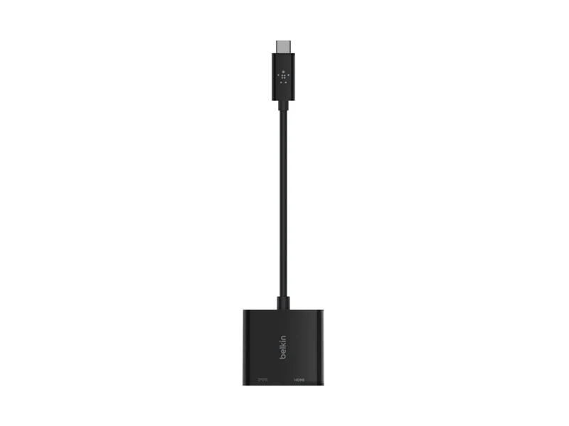 Belkin Adaptateur USB-C HDMI, 60W, noir