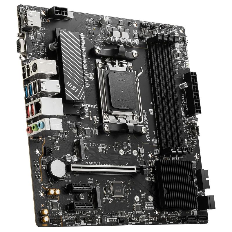 MSI PRO B650-M-P (AMD B650,AM5,DDR5,PCI-E,MICRO-ATX)