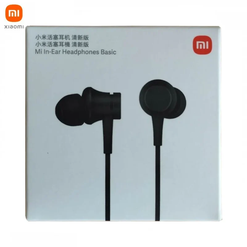 Écouteurs Filaires Jack 3.5mm Xiaomi (Noir)