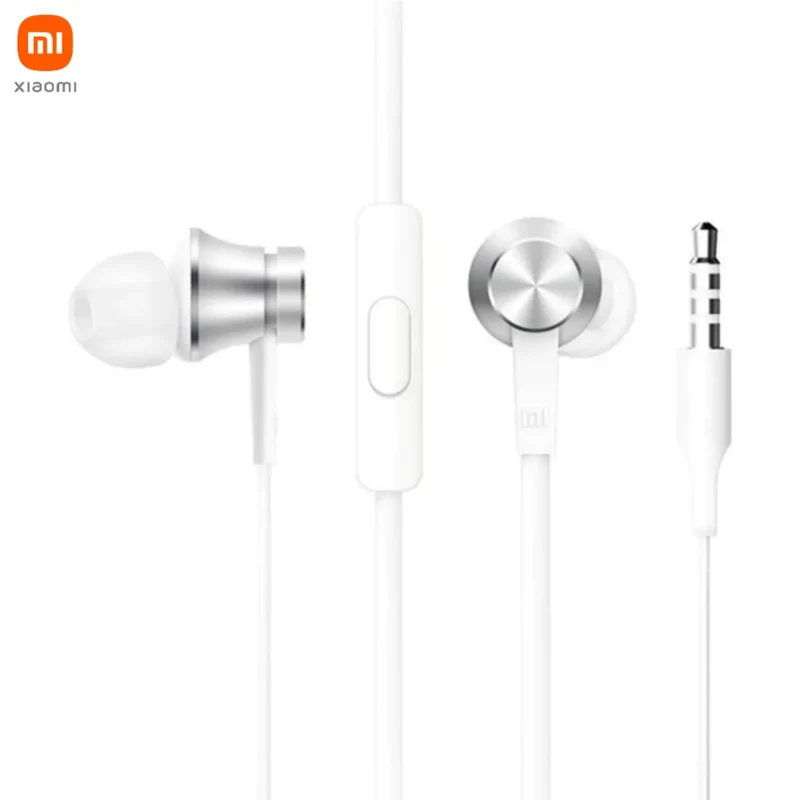 Écouteurs Filaires Jack 3.5mm Xiaomi (Blanc)