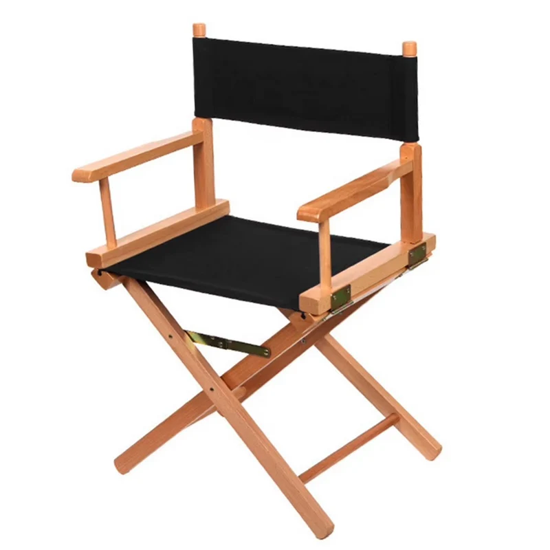 Chaise de Réalisateur en Bois d'Acacia Massif