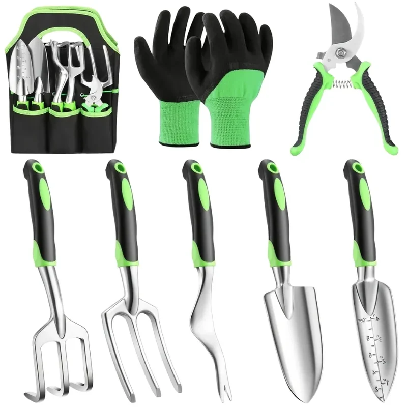 GreenPro Max – Kit Complet d’Outils de Jardin en Aluminium