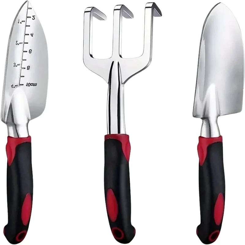 RedGripp – Kit 3 Outils de Jardinage Ergonomiques