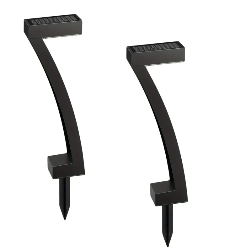 LumiStyl – Lampadaires Solaires Design pour Jardin (x4)