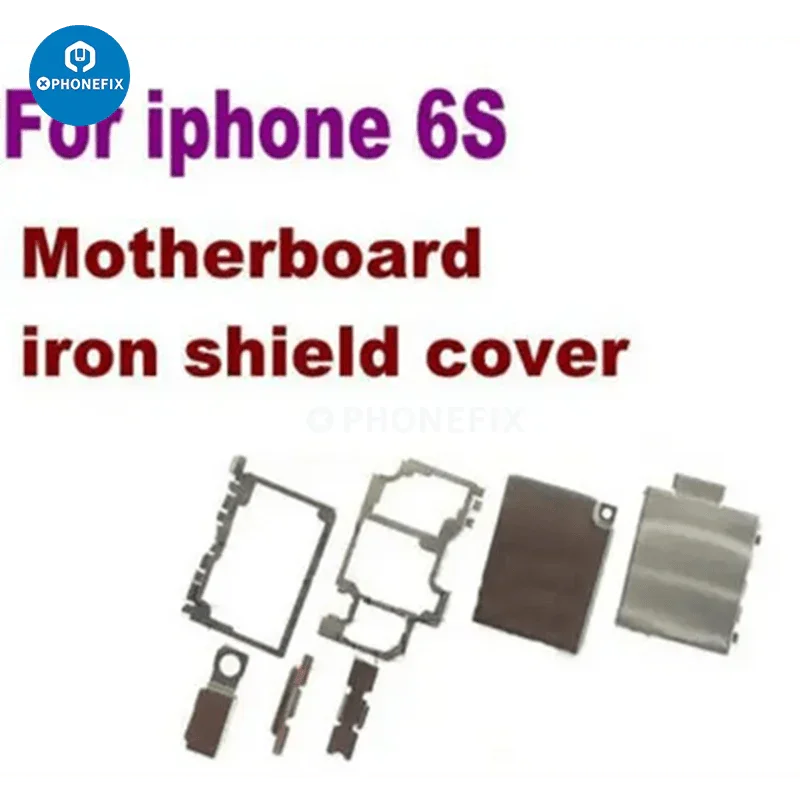 Ensemble de protection thermique en métal pour carte mère d'iPhone 8 à 17 Pro Max