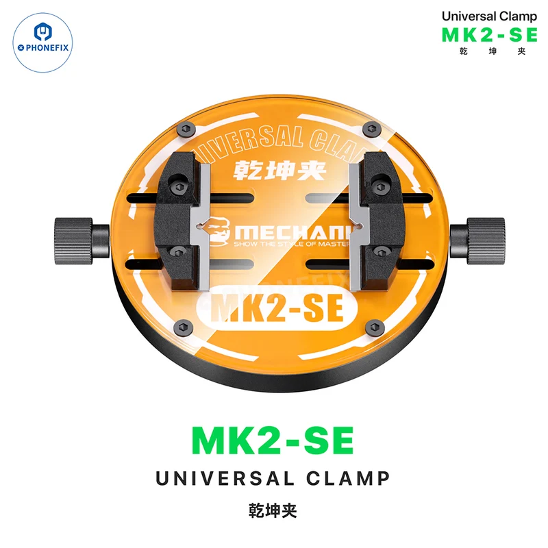 MECHANIC MK2 Support rotatif universel en verre pour la réparation de circuits imprimés de téléphones