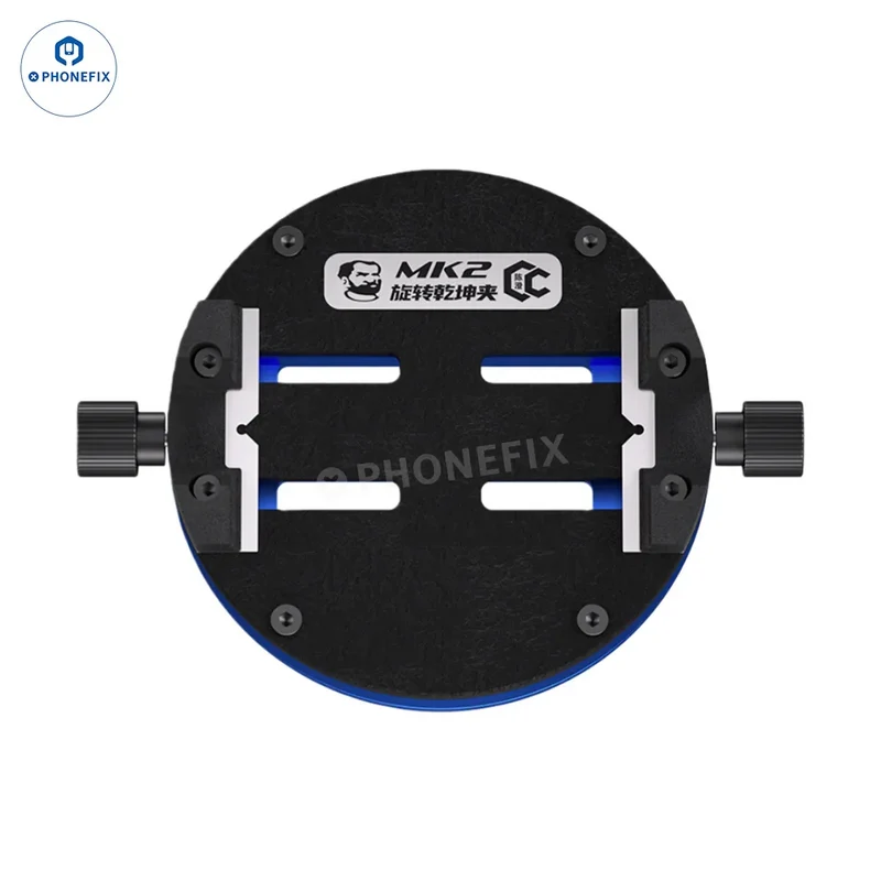 MECHANIC MK2 Support rotatif universel en verre pour la réparation de circuits imprimés de téléphones