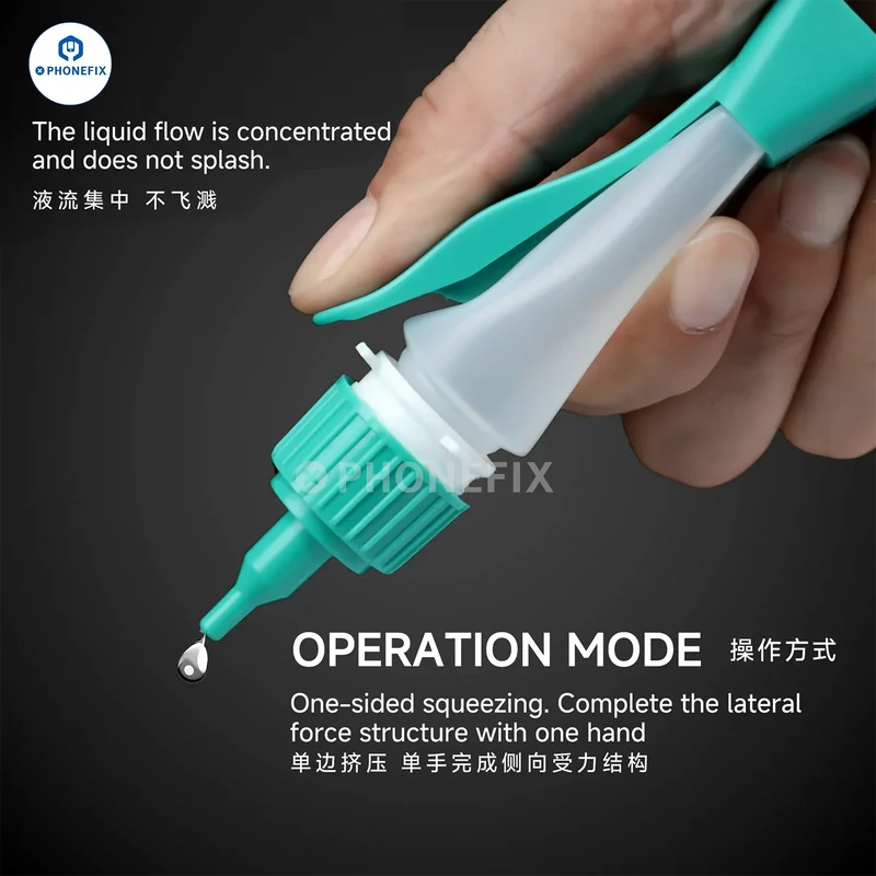 Distributeur de liquide à pression pour réparation de téléphones RF4 RF-B20 en bouteille d'alcool