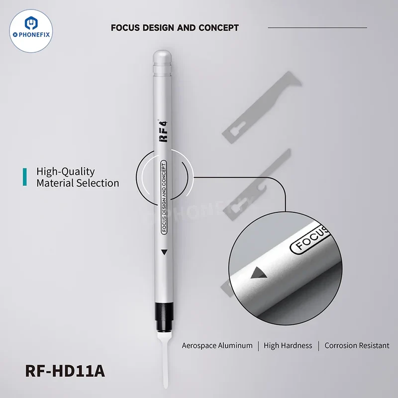 Kit de grattoirs à lames pour la réparation de téléphones RF4 RF-HD11A RF-HD12B RF-KH13A