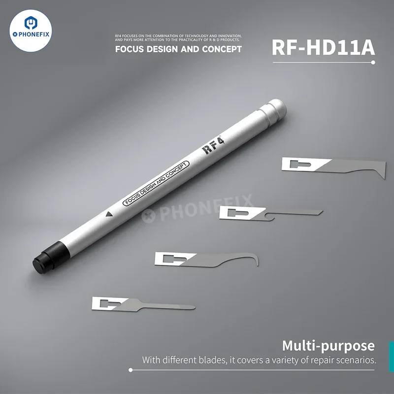Kit de grattoirs à lames pour la réparation de téléphones RF4 RF-HD11A RF-HD12B RF-KH13A