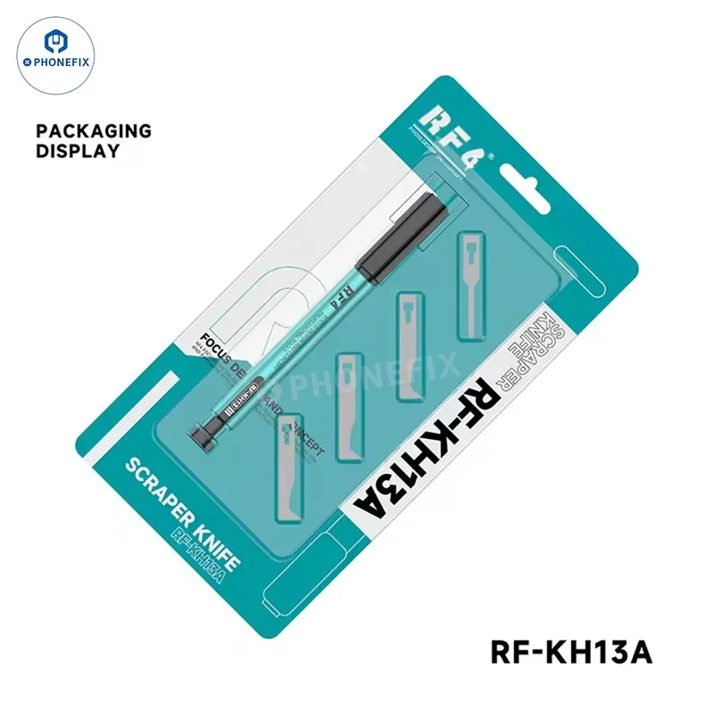 Kit de grattoirs à lames pour la réparation de téléphones RF4 RF-HD11A RF-HD12B RF-KH13A