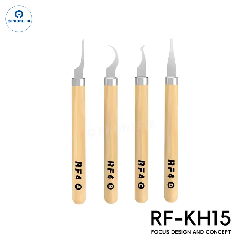 Kit de grattoirs à lames pour la réparation de téléphones RF4 RF-HD11A RF-HD12B RF-KH13A