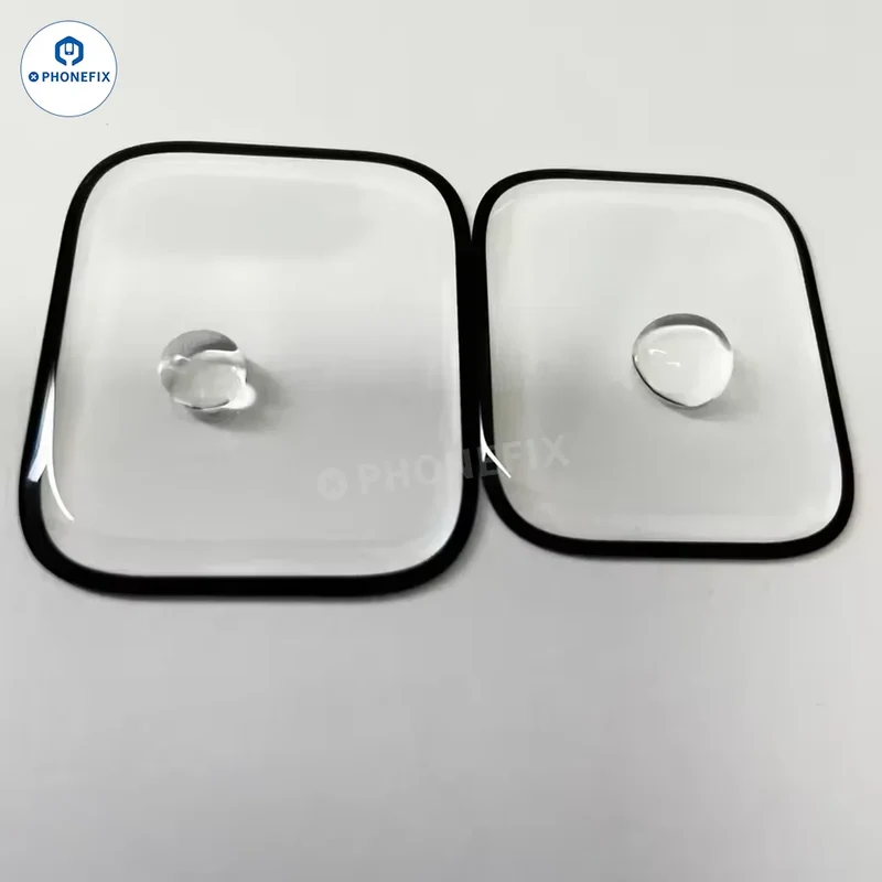 Verre d'écran externe avec OCA pour Apple Watch Series S1 à S11 SE Ultra