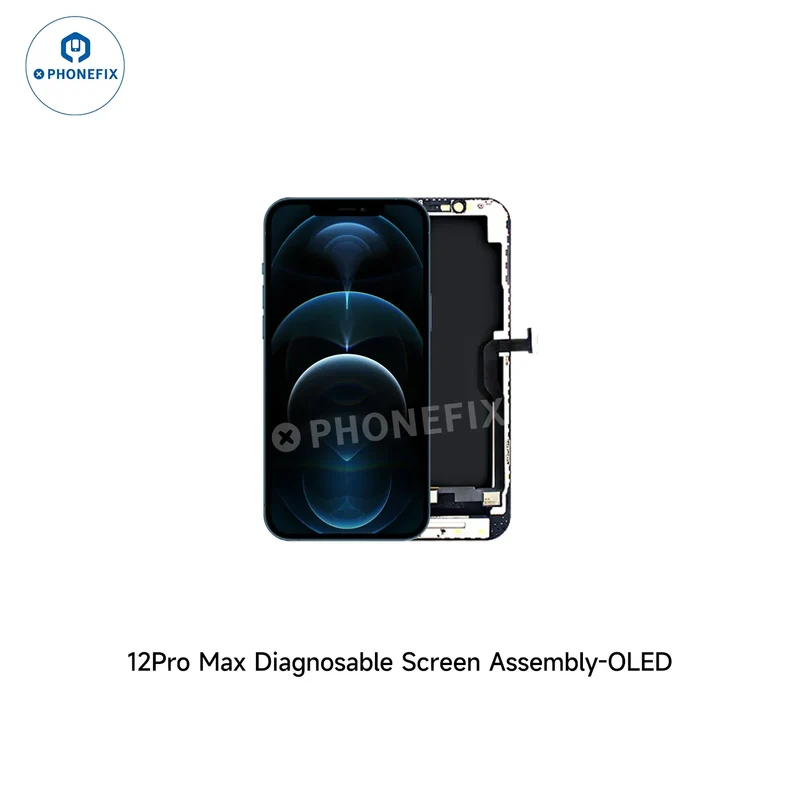 Écran OLED de diagnostic JCID pour iPhone 12-16, aucun transfert de circuit intégré requis