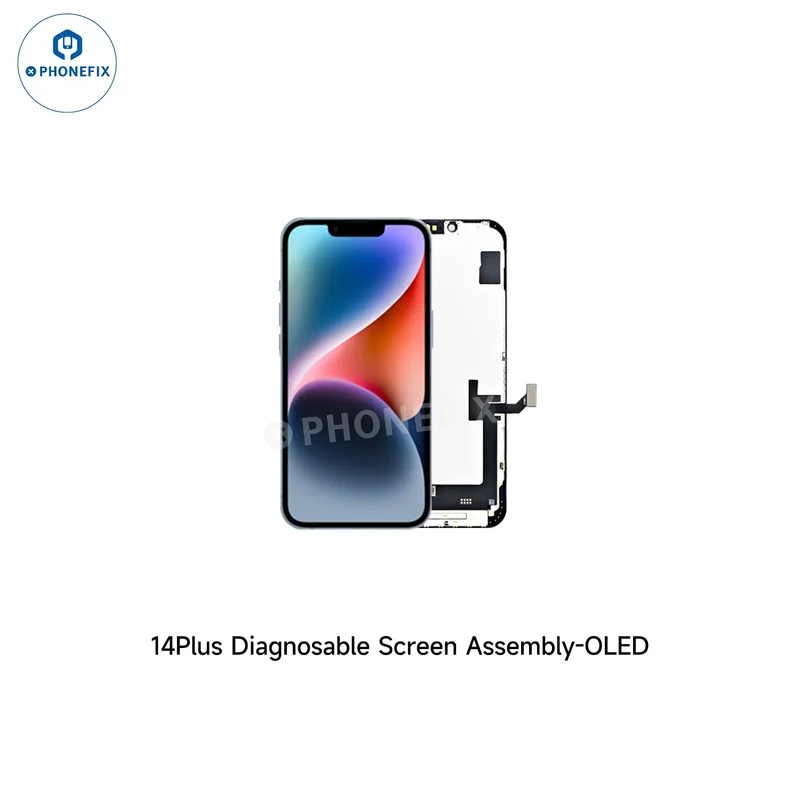 Écran OLED de diagnostic JCID pour iPhone 12-16, aucun transfert de circuit intégré requis