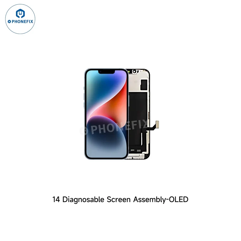 Écran OLED de diagnostic JCID pour iPhone 12-16, aucun transfert de circuit intégré requis