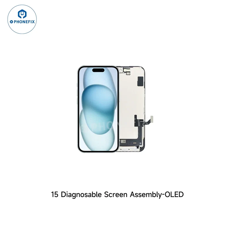 Écran OLED de diagnostic JCID pour iPhone 12-16, aucun transfert de circuit intégré requis