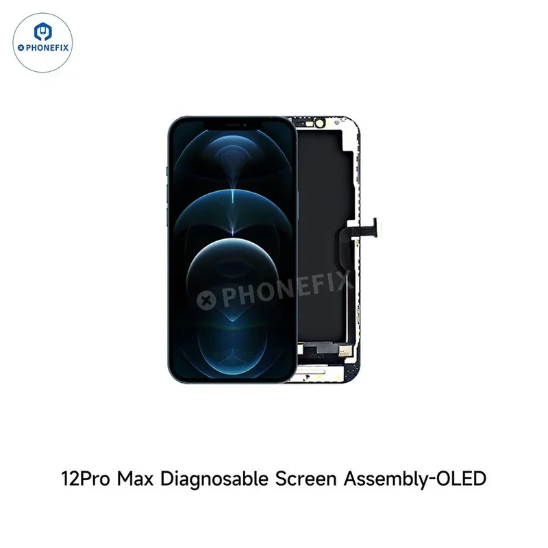 Écran OLED de diagnostic JCID pour iPhone 12-16, aucun transfert de circuit intégré requis