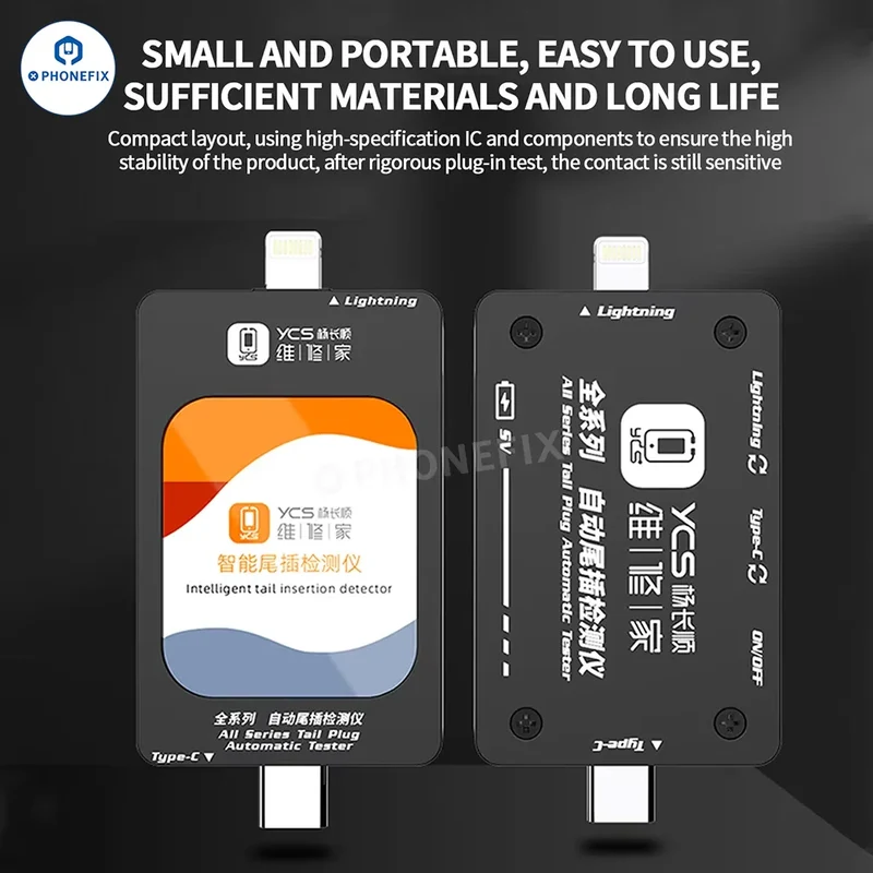 Testeur de port de charge mobile YCS 2ND, compteur de puissance de défaut