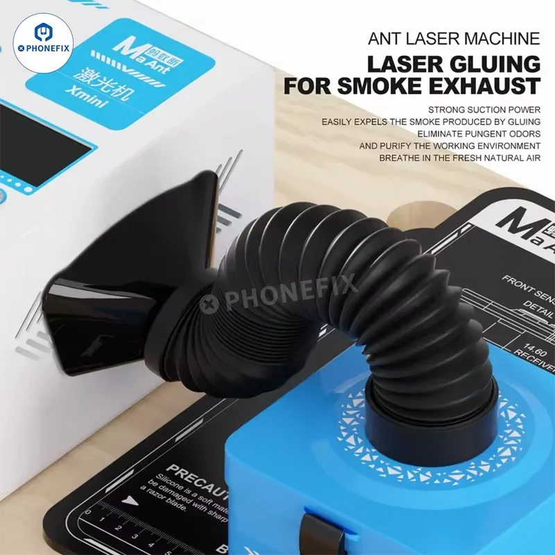 Extracteur de fumées de bureau MaAnt YL01 pour la réparation de soudure de téléphones