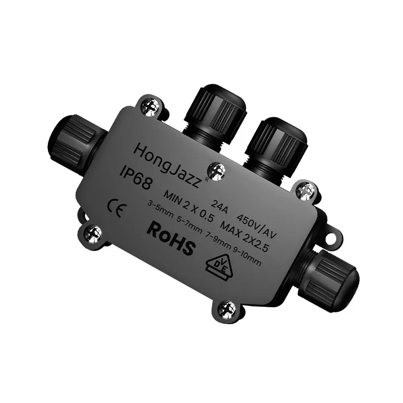 Boîte de Jonction Étanche IP68 pour Câble Électrique ~5599