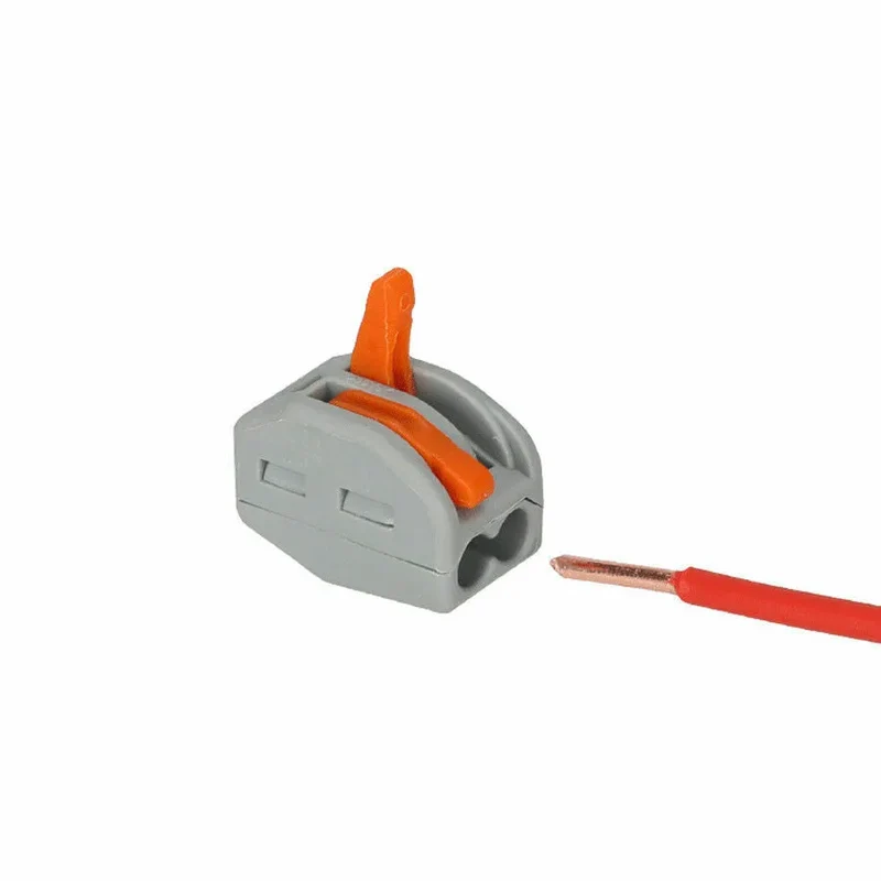 LEDSone Connecteur Électrique à Ressort Réutilisable à Levier – 2 Conducteurs ~2035